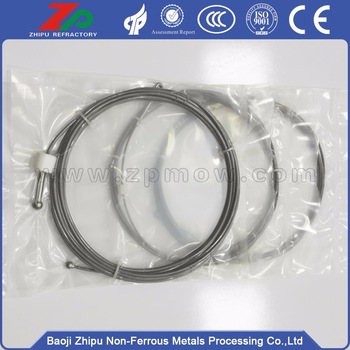 high purity tungsten wire rope for single crystal furnace