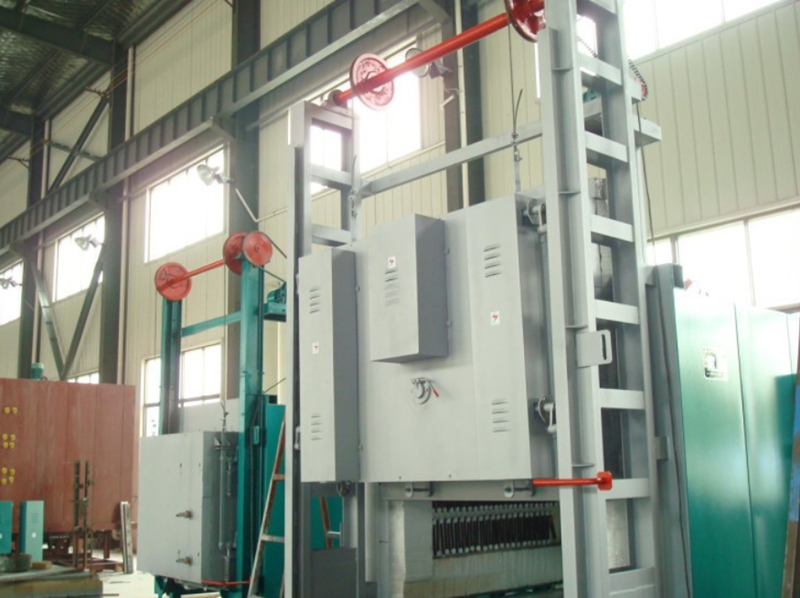 Oxidation proof stainless steel car type furnace