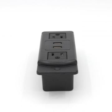 US Dual Power Outlets Strip With USB Port