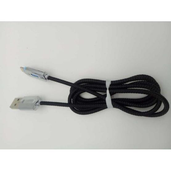 braided luminous usb cable FOR MICRO