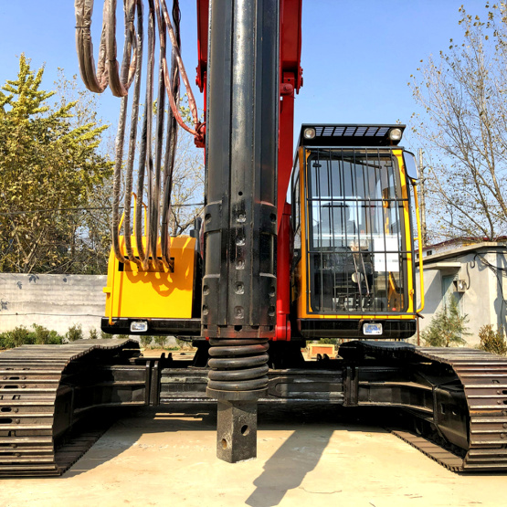 Multi function Hydraulic Ground Screw Pile Drilling Machine