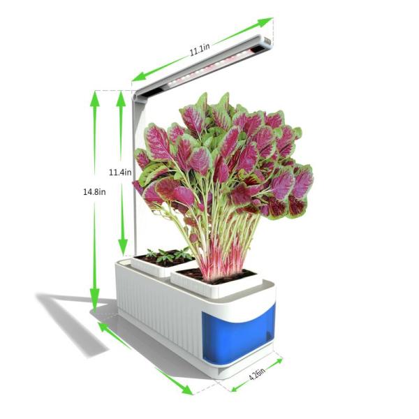 Colorful Hydroponic growing system Smart Garden Plant Desk table  Grow Light