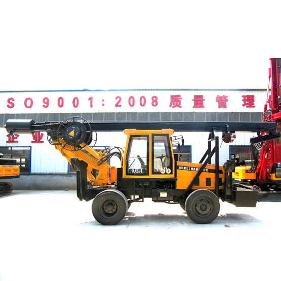 15M Depth Small Tractor Stone Drilling Rig Machine