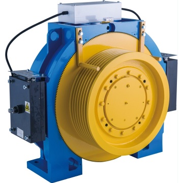 120m Lifting Height Gearless Traction Machine