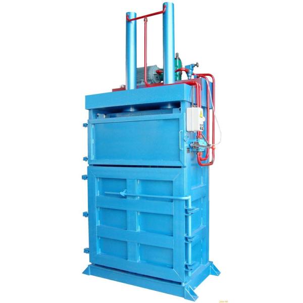 Hydraulic baling press machine for paper baling machine