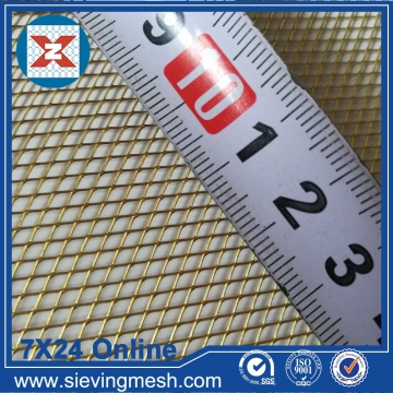 Brass Expanded Metal Mesh