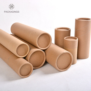 Cardboard craft paper mail tube nature