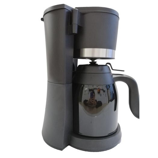 electric drip coffee maker with thermos jug