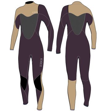 Seaskin Thermal Protection Zipper Free Women's Wetsuit