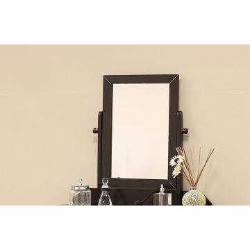 Vanity Set with Mirror & Cushioned Stool Dressing Table Vanity Makeup Table