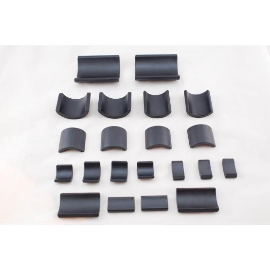 Y30 arc shape ferrite magnet for motor