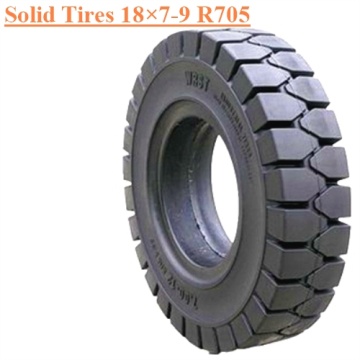 Industrial Forklift Field Vehicles Solid Tire 18×7-9 R705