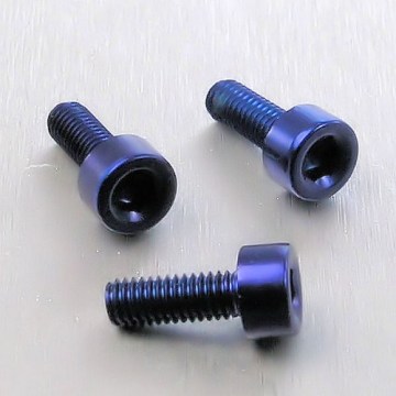 M3 Anodized Any Color socket Hex Aluminum Screws