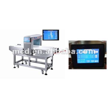 Metal detector of instant noodle production line