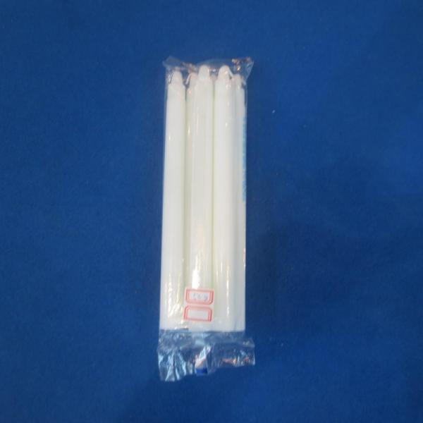 30G 35G Snow White Fluted Candle Velas