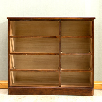 This wooden storage cabinet is very popular in China. It supports solid wood storage cabinets.