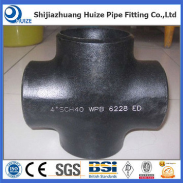 ASTM A234WP11 DN500 reducing cross fitting