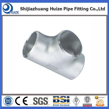 stainless steel tees butt welded fitting