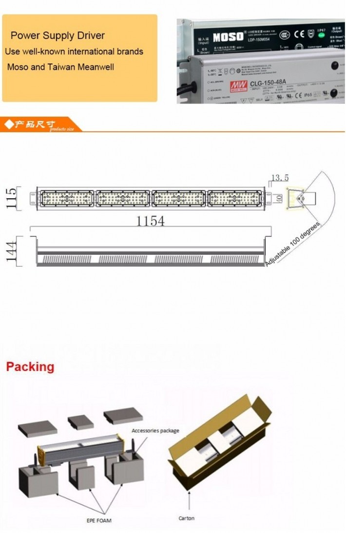 Linear LED Bay Light 200W