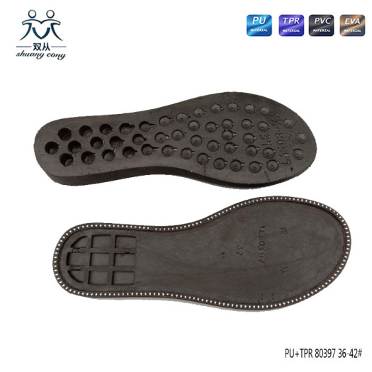 PU and TPR shoe sole