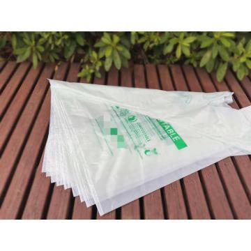 ASTM D6400 Certified Compostable Biodegradable T Shirt Bags