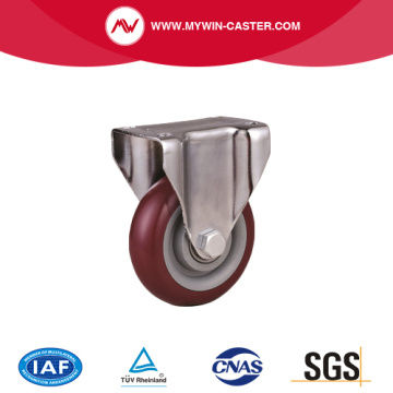 Medium duty PVC Caster with brake