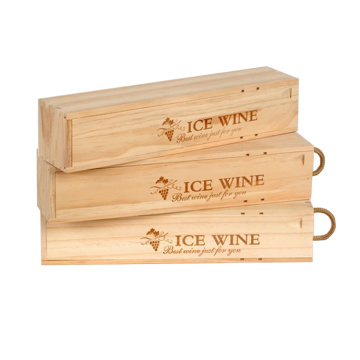 Wholesale Eco-friendly Wooden Wine Bottle Box
