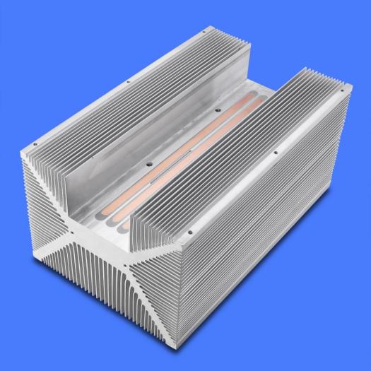 Water cooling plate for heat sink
