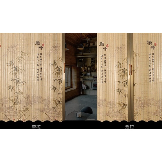 Bamboo door curtain for sale