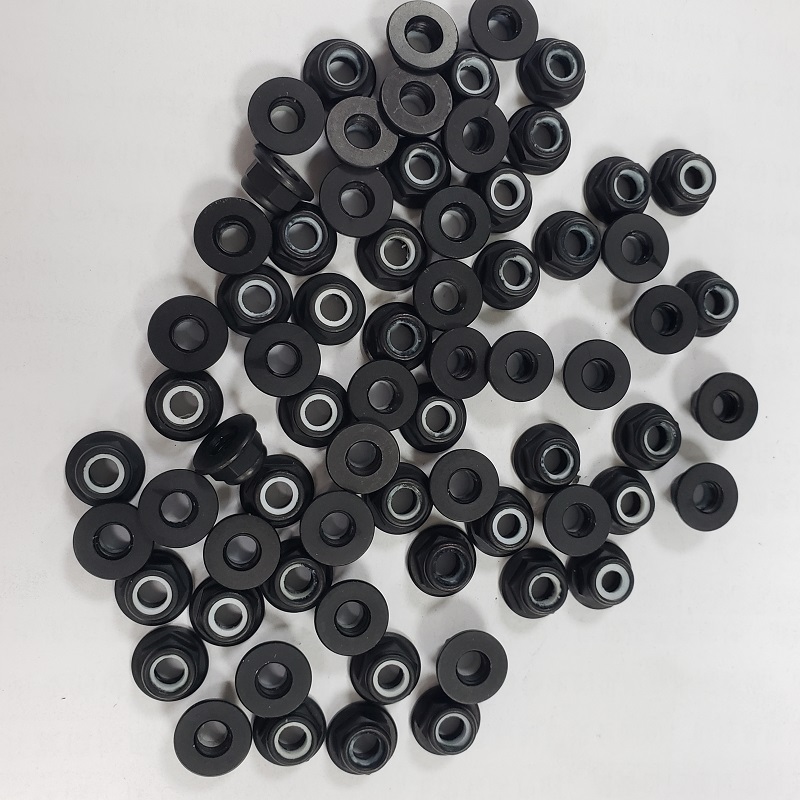 M12 Lock Nuts with Flange