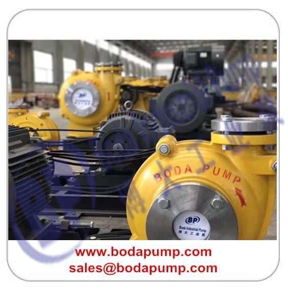 slurry pump drive by electric motor
