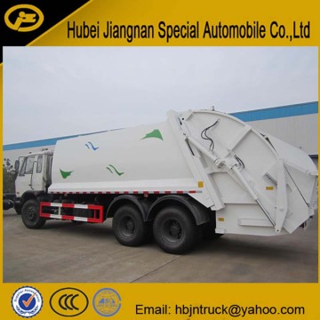 16 cubic meters Rear Loader Garbage Compactor Truck
