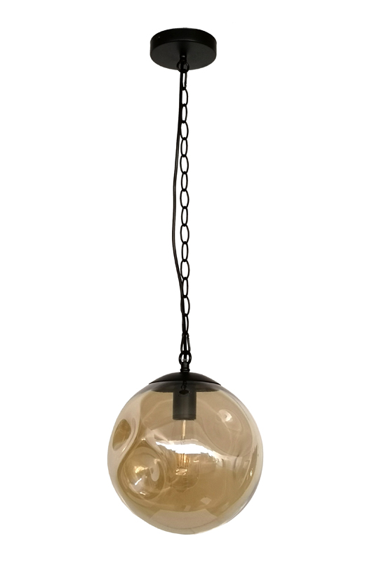 Ball Amber Lamp