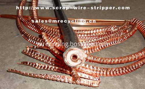 wire cutting and stripping machine