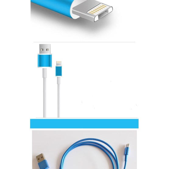 Dual lightning to usb cable