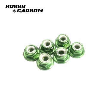 Various Sizes Hot Sale Colorful Aluminum Lock Nut