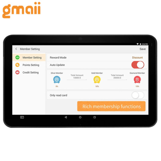 Gmaii Daily Payment Hotel Fiscal Software Pos