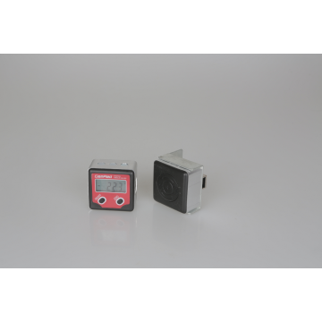 Red Precision protractor inclinometer Level digital angle finder Bevel Box
