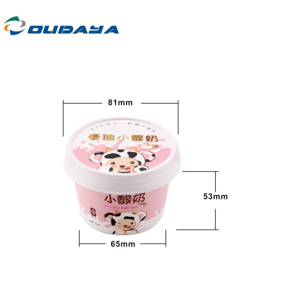 150g IML Yogurt ice cream Cup with Lid
