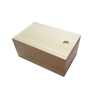 custom packing box wholesale gift box in chain wood box