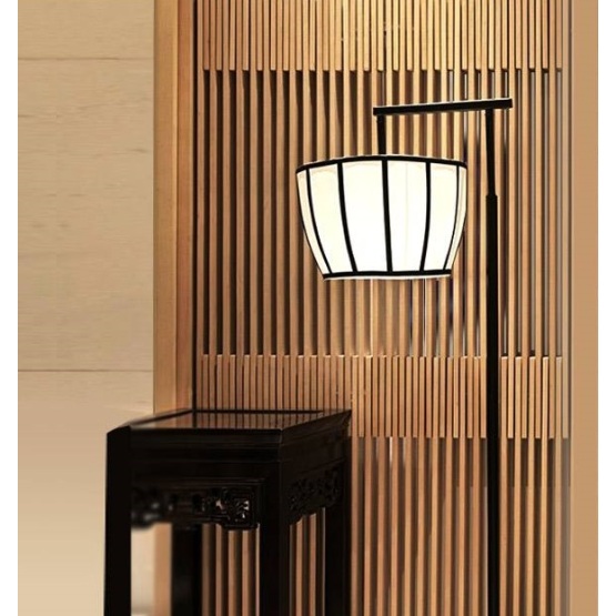 Bamboo style decorative wall