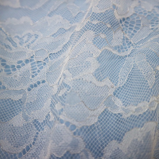 Ivory soft Chantilly Lace