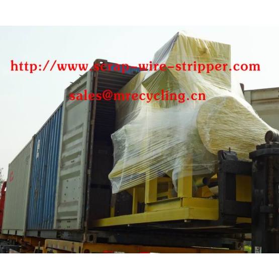 scrap electric copper cable wire recycling equipments