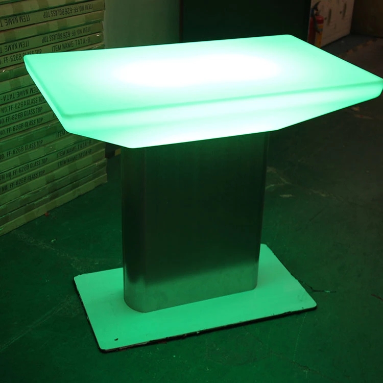 16Color Remote Control KTV Led Table