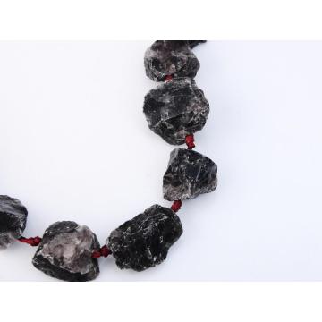 Natural Raw Rough Smoky Quartz Jewelry Crystal Gemstone Beads