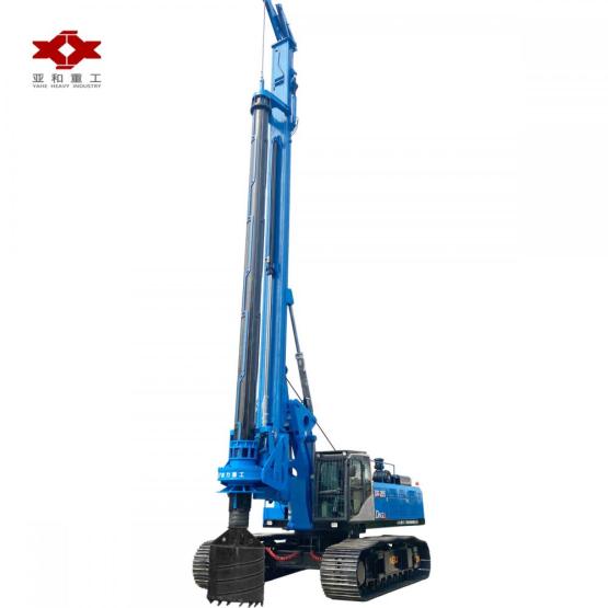 Rotary drilling rig with a torque of 285kN