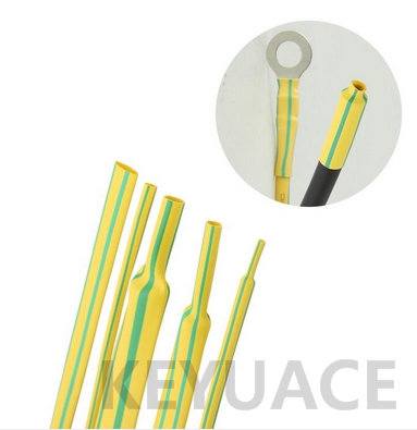 yellow heat shrink sleeve for earth wire