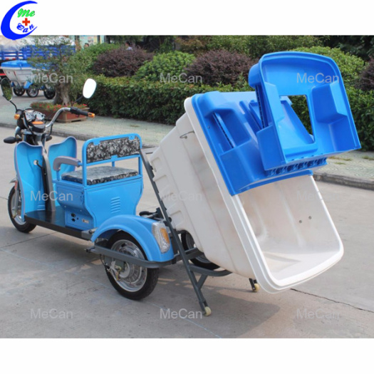 Garbage collection and transportation tricycle electric type