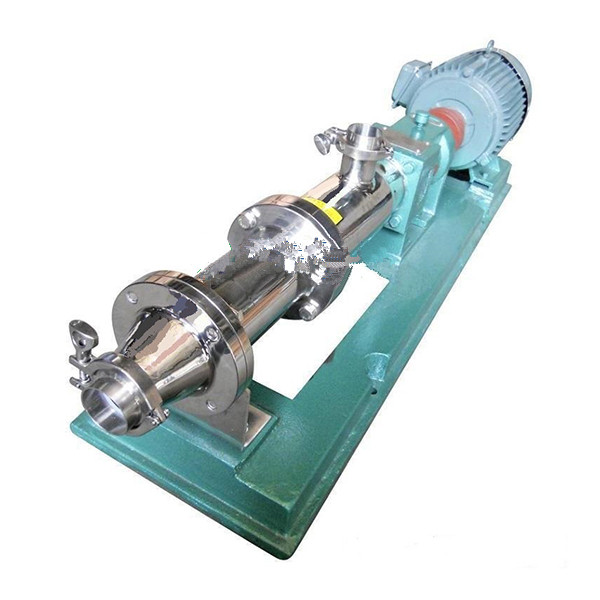 GF stainless steel sanitary grade single screw pump 1