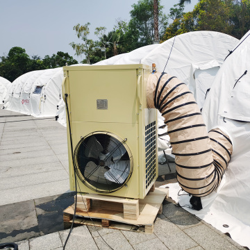 5T 18KW portable tent air conditioner in camping
